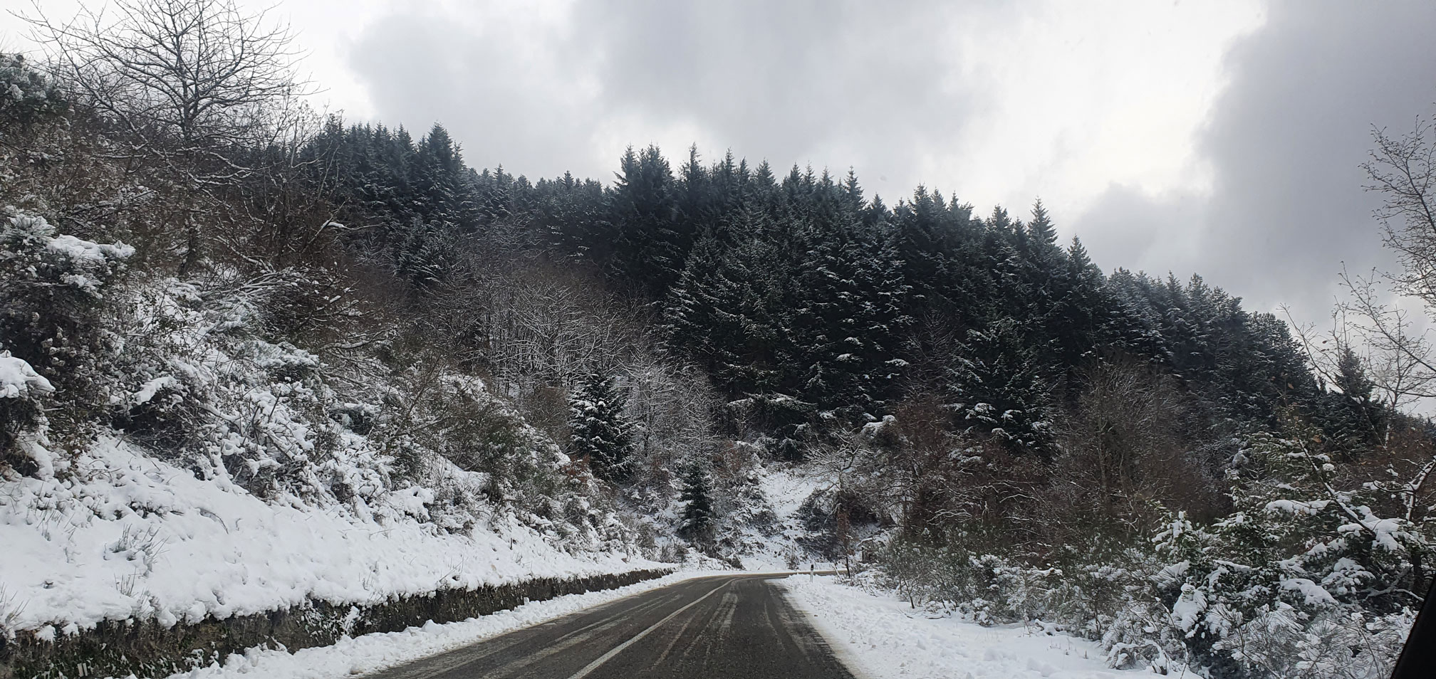 La Faggiola - Strada Invernale